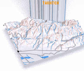 3d view of Takhteh