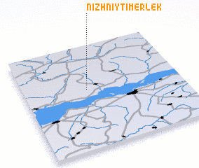 3d view of Nizhniy Timerlek