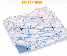 3d view of Beheshtābād