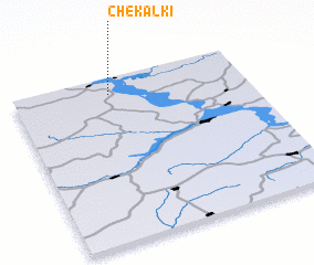 3d view of Chekalki
