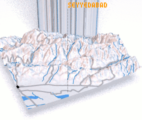 3d view of Seyyedābād