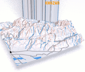 3d view of Khūzān