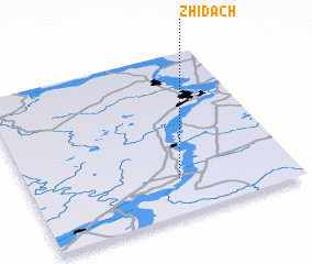 3d view of Zhidach\
