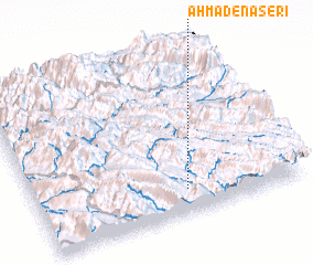 3d view of Aḩmad-e Nāşerī