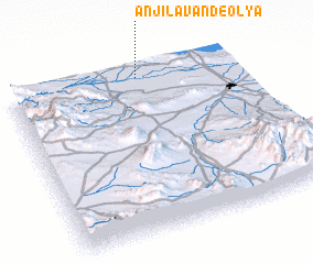 3d view of Anjīlāvand-e ‘Olyā