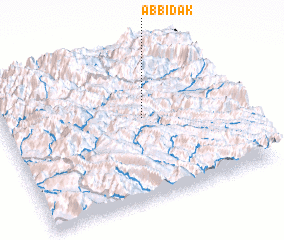 3d view of Āb Bīdak