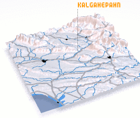 3d view of Kalgah-e Pahn