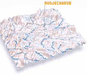 3d view of Monj-e Charūb