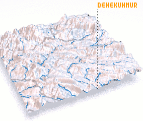 3d view of Deh-e Kūhmūr