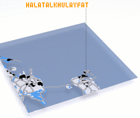 3d view of Ḩālat al Khulayfāt