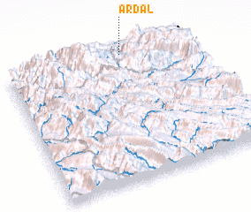 3d view of Ardal