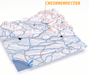 3d view of Cheshmeh Neyzeh