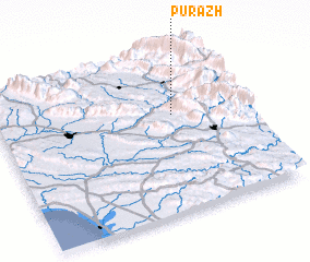 3d view of Pūrāzh