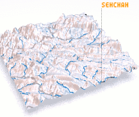 3d view of Seh Chāh