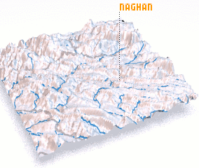 3d view of Nāghān
