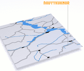 3d view of Novyy Kukmor