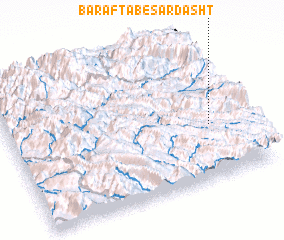 3d view of Bar Āftāb-e Sardasht