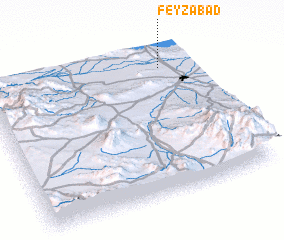 3d view of Feyẕābād