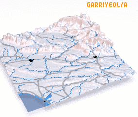 3d view of Garrī-ye ‘Olyā