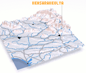 3d view of Keh Sarak-e ‘Olyā