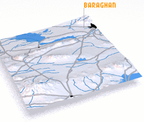 3d view of Baraghān