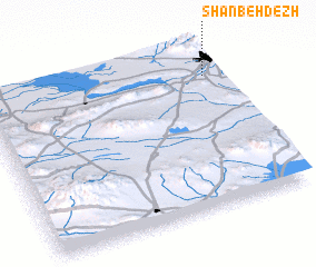 3d view of Shanbeh Dezh