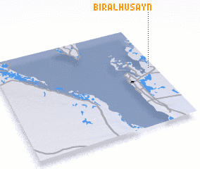 3d view of Biʼr al Ḩusayn