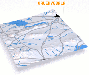 3d view of Qal‘eh-ye Bālā