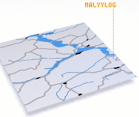 3d view of Malyy Log