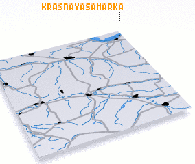 3d view of Krasnaya Samarka