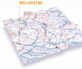 3d view of Mollā-ye Tam
