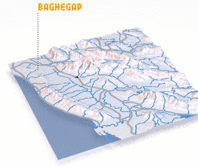3d view of Bāgh-e Gap