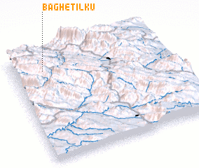 3d view of Bāgh-e Tīlkū