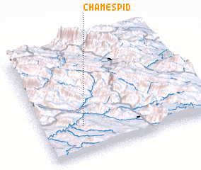 3d view of Cham Espīd