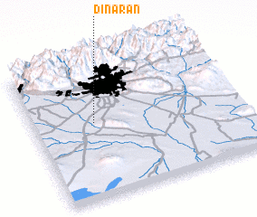 3d view of Dīnārān