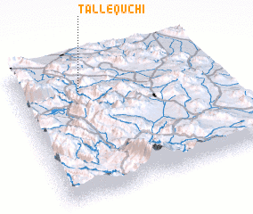 3d view of Tall-e Qūchī