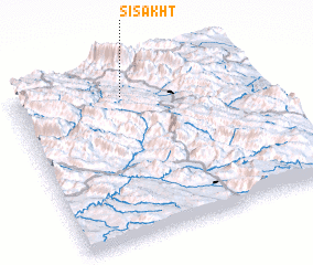 3d view of Sīsakht