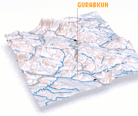 3d view of Gūrāb Kūh