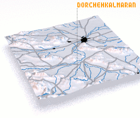 3d view of Dorcheh Kalmārān