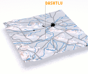 3d view of Dasht Lū