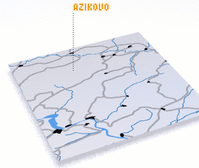 3d view of Azikovo