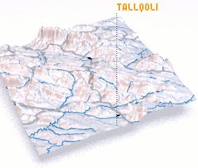 3d view of Tall Qolī