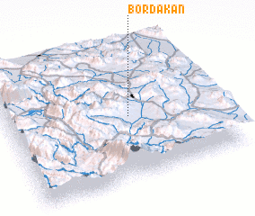 3d view of Bordakān