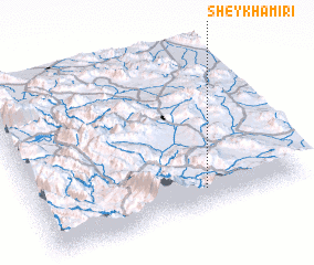 3d view of Sheykh Amīrī