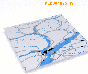 3d view of Pervomayskiy