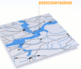 3d view of Berëzovaya Griva