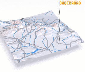 3d view of Bāqerābād