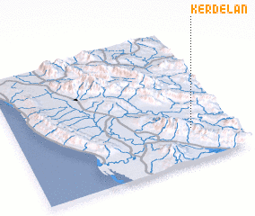 3d view of Kerdelān