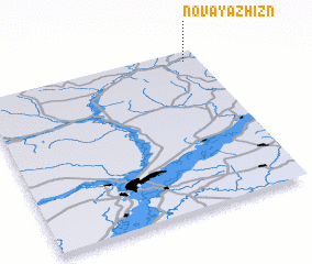 3d view of Novaya Zhizn\