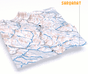 3d view of Sar Qanāt